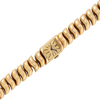 Lot 134 - Gold Wristwatch, Boucheron, Paris