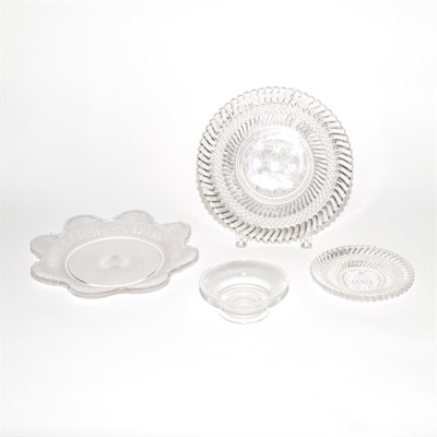 Lot 406 - Assembled Group of American Pressed Glass...