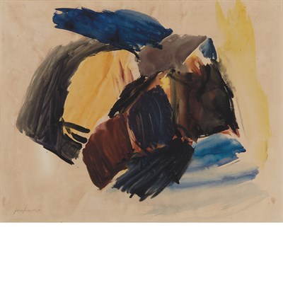 Lot 53 - Jose Guerrero Spanish, 1914-1992 Untitled...