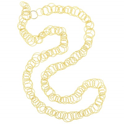 Lot 177 - Long Gold 'Hawaii' Chain Necklace, Buccellati