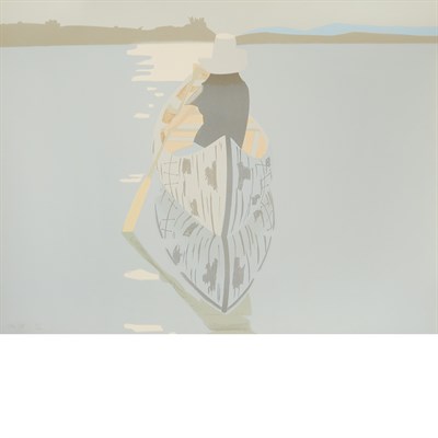 Lot 86 - Alex Katz GOOD AFTERNOON 2 (GRAY ROWBOAT)...
