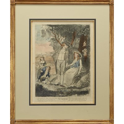 Lot 56 - Artist Unknown SPRING; SUMMER; FALL; WINTER...