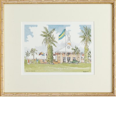 Lot 66A - David Jones LYFORD CAY, BAHAMAS Three color...