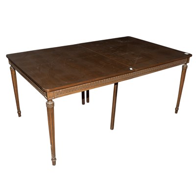Lot 93 - Louis XVI Style Mahogany Stained Dining Table...