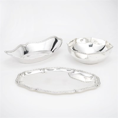 Lot 205 - Continental Silver Partial Dinner Service...