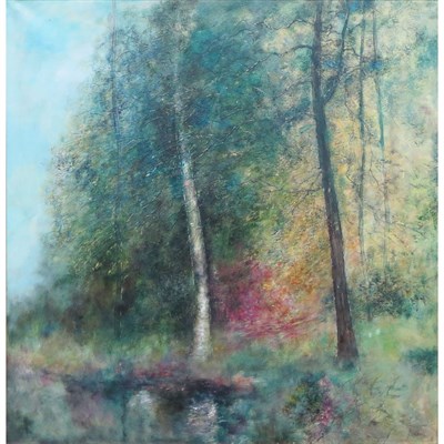 Lot 19 - Bernard Gantner French, b. 1928 La Foret...