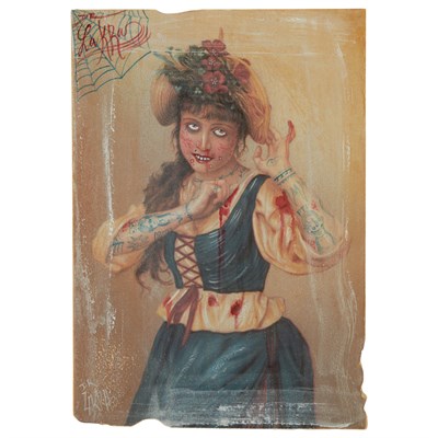 Lot 141 - Dr. Lakra Mexican, b. 1972 Untitled (Sombrero),...