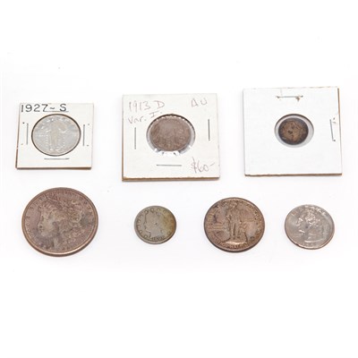 Lot 1216 - United States Coin Group Small stock of about...