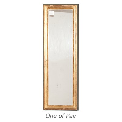 Lot 294 - Two Gilt Framed Mirrors Height 39 inches,...