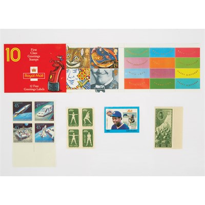 Lot 1085 - United States and World Stamp Group Assortment...