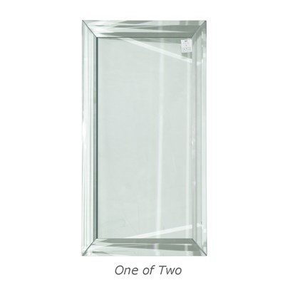 Lot 363 - Two Mirror Framed Mirrors Height of larger 28...