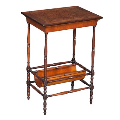 Lot 337 - George IV Amboyna, Mahogany and Maple Stand...