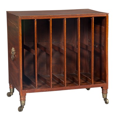 Lot 207 - Regency Mahogany Canterbury Early 19th century...