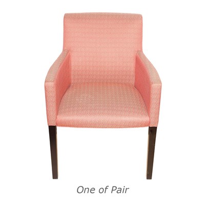 Lot 274 - Pair of Mahogany Upholstered Armchairs