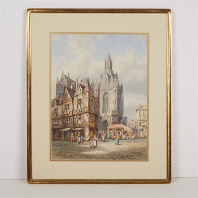 Lot 88 - Hermann Schafer German, 19th Century (i)...