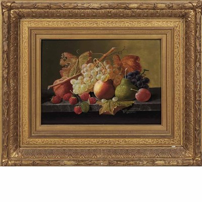 Lot 68 - Severin Roesen American, 1815-1872 Still Life...