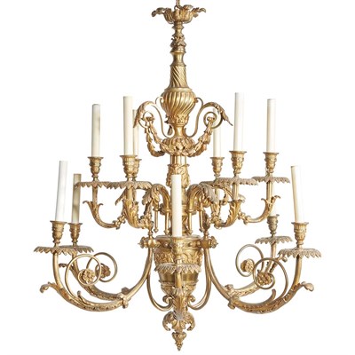 Lot 493 - Transitional Rococo/Neoclassical Style...