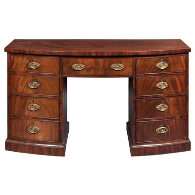 Lot 254 - George III Mahogany Sideboard Late 18th...