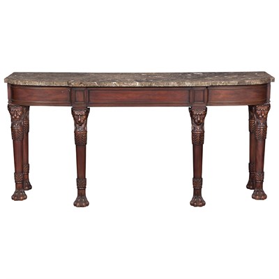 Lot 212 - Regency Style Mahogany Sideboard Table...