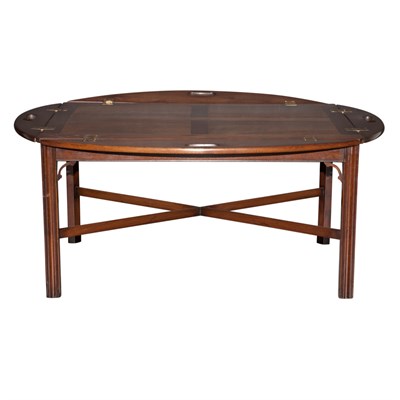 Lot 256 - George III Style Mahogany Butler's Tray Top...
