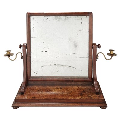 Lot 341 - Irish William IV Brass Mounted Mahogany...