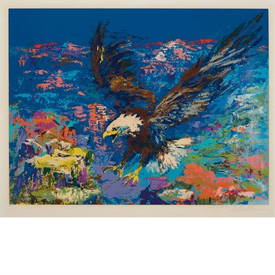 Lot 142 - LeRoy Neiman (1921-2012) AMERICAN BALD EAGLE...