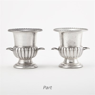 Lot 374 - Set of Ten Wallace Sterling Silver Urn-Form...