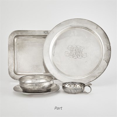 Lot 353 - Group of Silver Table Articles Including...