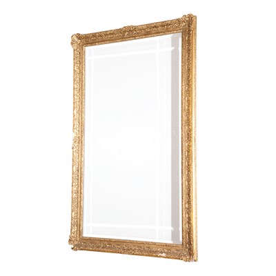 Lot 407 - Rococo Style Giltwood Foliate Decorated Mirror...