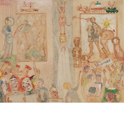 Lot 29 - James Ensor Belgian, 1860-1949 Composition...