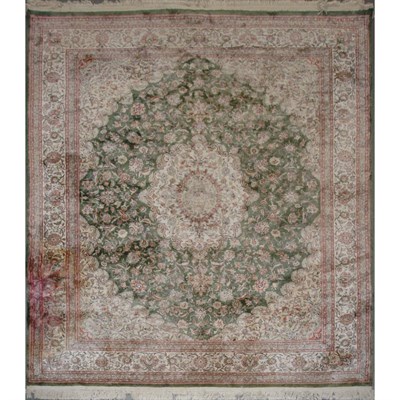 Lot 579 - Sino-Persian Silk Carpet China, contemporary...
