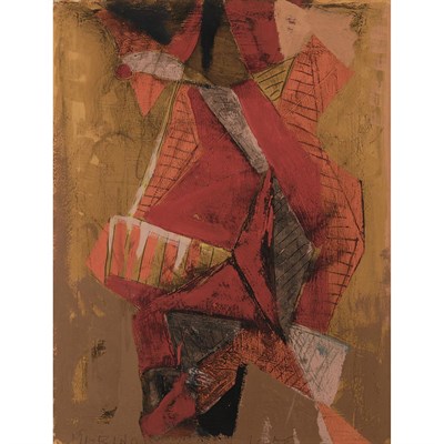 Lot 27 - Marino Marini Italian, 1901-1980 Composizione...