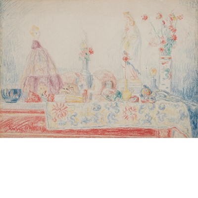 Lot 30 - James Ensor Belgian, 1860-1949 Vierge et...