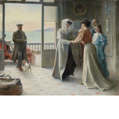 Lot 65 - Julius LeBlanc Stewart American, 1855-1919 A...