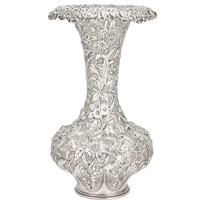 Lot 169 - S. Kirk & Son Co. Sterling Silver Vase Circa...