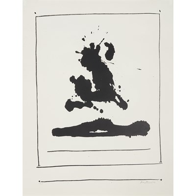 Lot 123 - Robert Motherwell (1915-1991) UNTITLED...