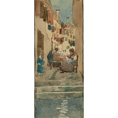 Lot 66 - Maurice Brazil Prendergast American, 1858-1924...