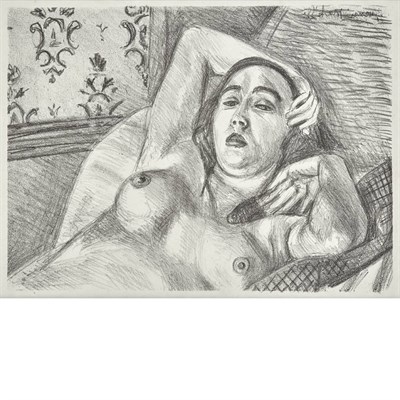 Lot 107 - Henri Matisse LE REPOS DU MODELE (D. 416)...