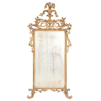 Lot 255 - Italian Neoclassical Giltwood Pier Mirror Late...