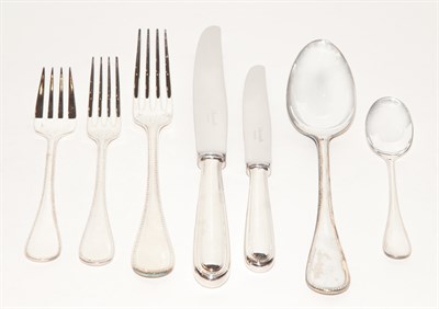 Lot 290 - Christofle Silver Plated Flatware Set In the...