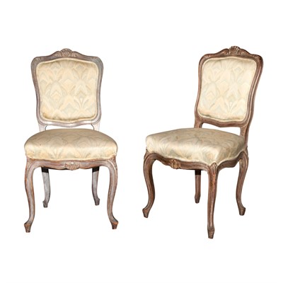 Lot 236 - Pair of Louis XV Style Side Chairs