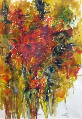 Lot 83 - Moshe Tamir 1924-2004 Abstract Composition,...