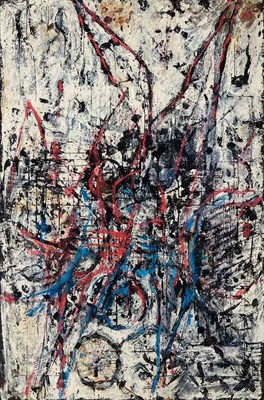 Lot 140 - Moshe Tamir Israeli, 1924-2004 Untitled Signed...