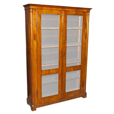 Lot 511 - Biedermeier Fruitwood Bookcase Height 6 feet 1...