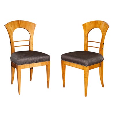 Lot 270 - Biedermeier Part Ebonized Fruitwood Center...