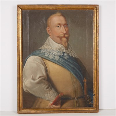 Lot 13 - German School 19th Century Portrait of a...