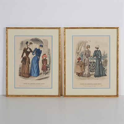 Lot 97 - Various Artists [FASHION IMAGES] Thirteen hand-...