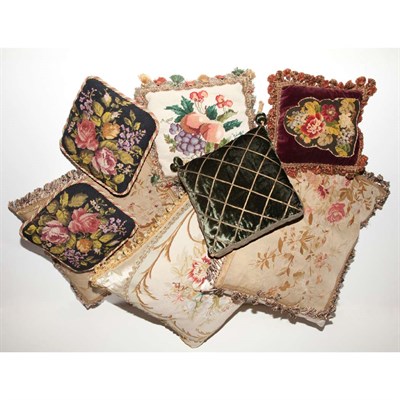 Lot 515 - Group of Eighteen Upholstered and Needlepoint...
