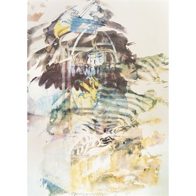 Lot 167 - Robert Rauschenberg CAUCUS Color offset...
