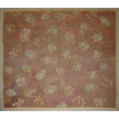 Lot 475 - Charles X Aubusson Fragmentary Rug France,...